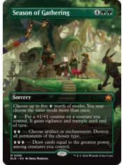 Magic: The Gathering Season of Gathering (Borderless) (286) Lightly Played Foil