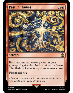 Magic: The Gathering Past in Flames (565) Lightly Played Foil
