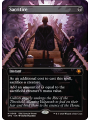  Sacrifice (Borderless) (069) Lightly Played