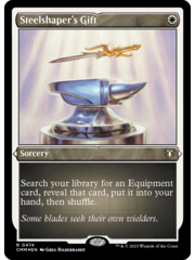 Magic: The Gathering Steelshaper's Gift (Foil Etched) (474) Near Mint Foil