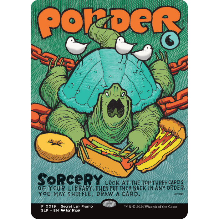 Magic: The Gathering Ponder (019) Lightly Played