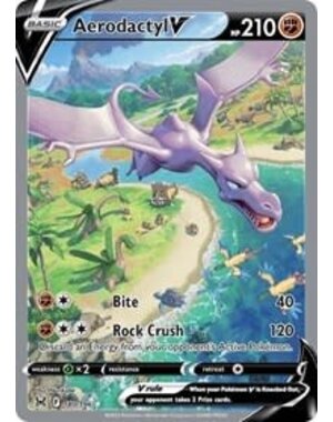 Pokemon Aerodactyl V (Alternate Full Art) (180) Lightly Played Holofoil