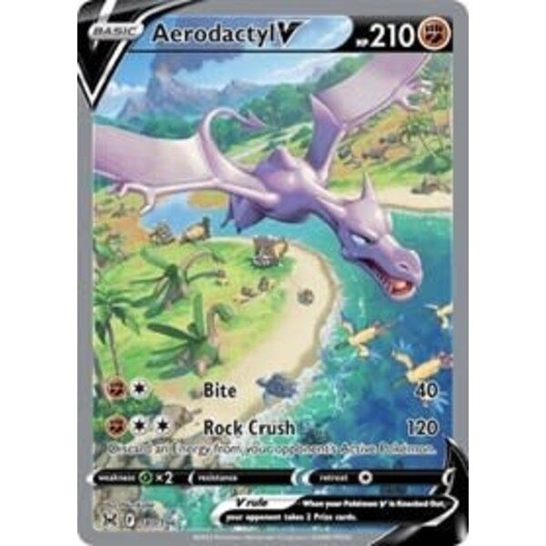 Pokemon Aerodactyl V (Alternate Full Art) (180) Lightly Played Holofoil