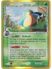 Pokemon Snorlax (Delta Species) (010) Light Played Reverse Holofoil