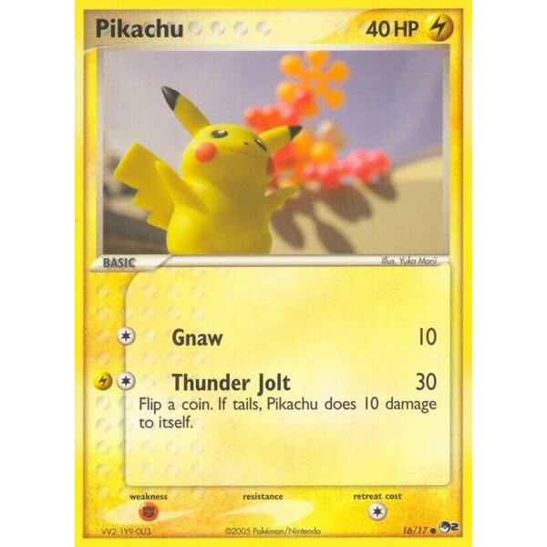 Pokemon Pikachu (016) Lightly Played