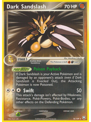 Pokemon Dark Sandslash (018) Lightly Played