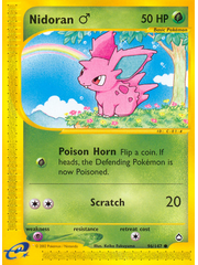 Pokemon Nidoran M (096) Lightly Played