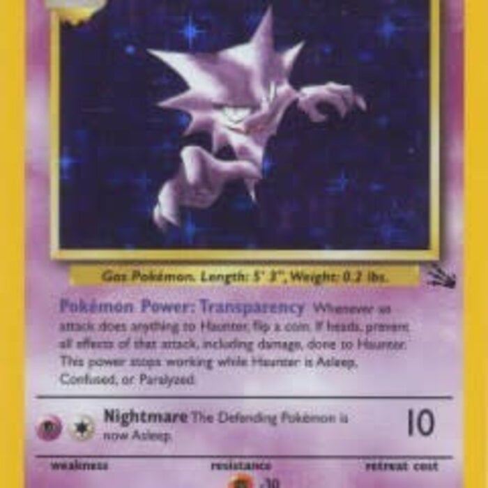 Pokemon Haunter (006) UNL Damaged Holofoil