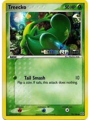 Pokemon Treecko (070) Damaged Reverse Holofoil