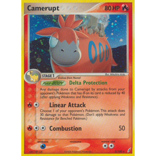 Pokemon Camerupt (003) Lightly Played Holofoil