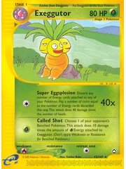 Pokemon Exeggutor (012) Lightly Played