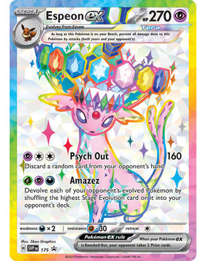 Pokemon Espeon ex (175) Near Mint Holofoil
