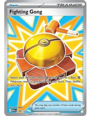 Pokemon Fighting Gong (168) Lightly Played Holofoil
