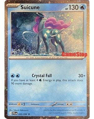 Pokemon Suicune (Gamestop Exclusive) (026) Lightly Played Holofoil