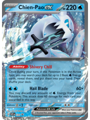 Pokemon Chien-Pao ex (030) Lightly Played Holofoil