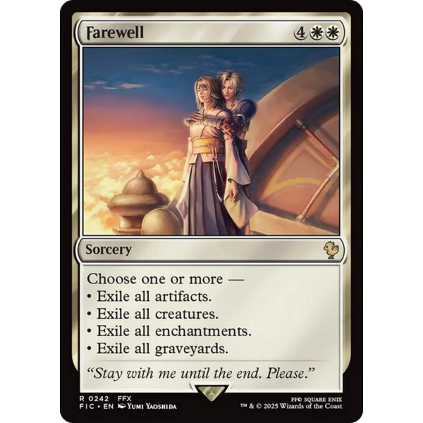 Magic: The Gathering Farewell (242) Lightly Played