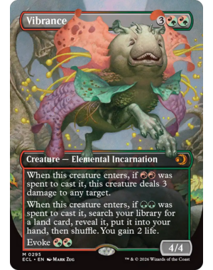 Magic: The Gathering Vibrance (Borderless) (295) Lightly Played