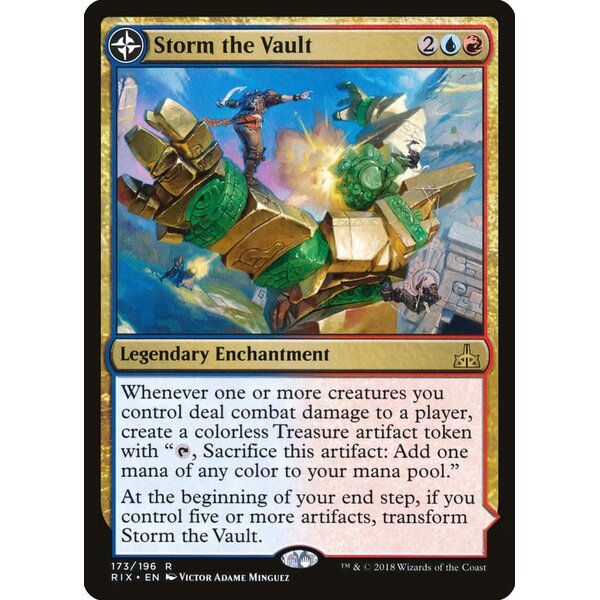 Magic: The Gathering Storm the Vault (173) Lightly Played