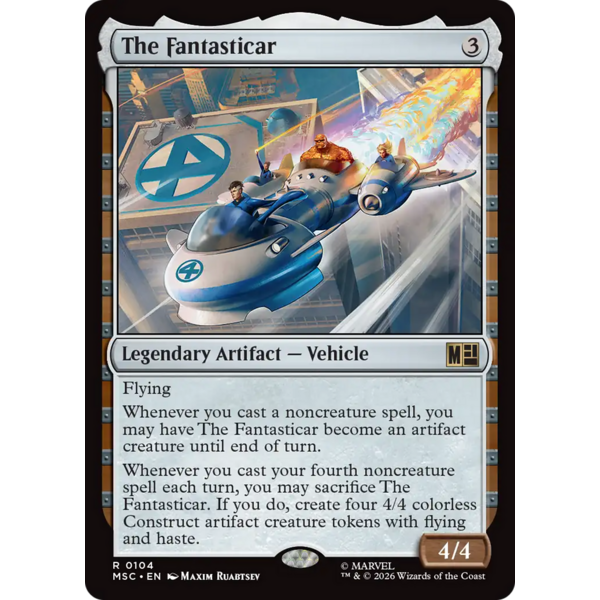 Magic: The Gathering The Fantasticar (104) Near Mint