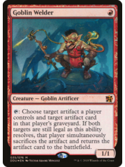Magic: The Gathering Goblin Welder (035) Lightly Played Foil
