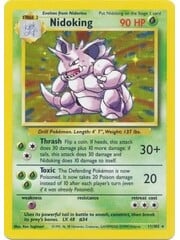 Pokemon Nidoking (011) Moderately Played Holofoil