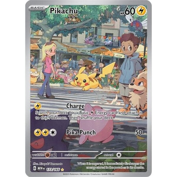 Pokemon Pikachu (173) Near Mint Holofoil