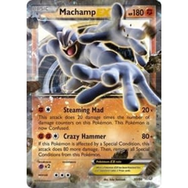 Pokemon Machamp EX (037) Lightly Played Holofoil