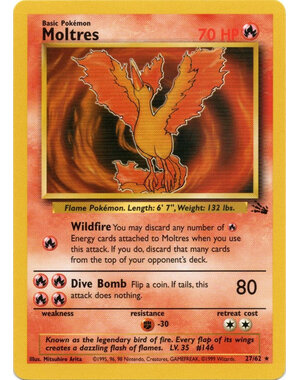 Pokemon Moltres (027) UNL Lightly Played