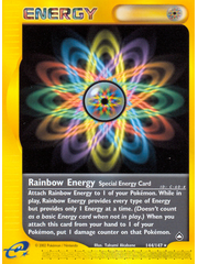 Pokemon Rainbow Energy (144) Damaged