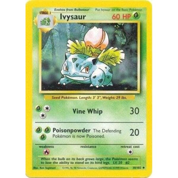Pokemon Ivysaur (030) Lightly Played