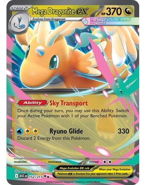 Pokemon Mega Dragonite ex (152) Lightly Played Holofoil