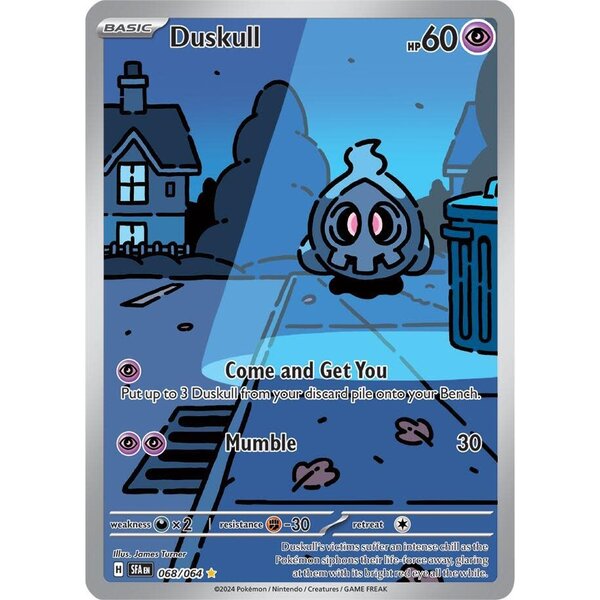 Pokemon Duskull (068) Near Mint Holofoil