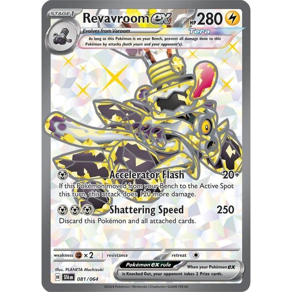Pokemon Revavroom ex (081) Lightly Played Holofoil
