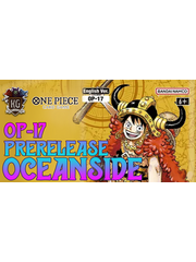 Bandai 8/24/26 Oceanside One Piece 4th Anniversary [OP-17] Release Event Monday 630 PM