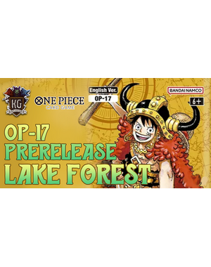 Bandai 8/26/26 Lake Forest One Piece 4th Anniversary [OP-17] Release Event Wednesday 630 PM