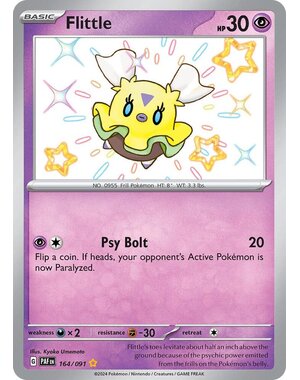 Pokemon Flittle (164) Lightly Played Holofoil