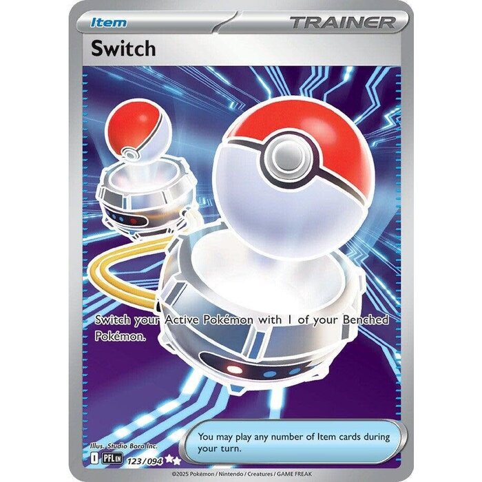 Pokemon Switch (123) Lightly Played Holofoil