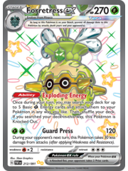 Pokemon Forretress ex (212) Lightly Played Holofoil