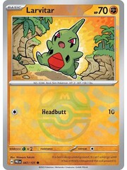 Pokemon Larvitar (Master Ball Pattern) (047) Lightly Played Holofoil