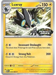Pokemon Luxray (Perfect Order Stamp) (028) Near Mint Holofoil