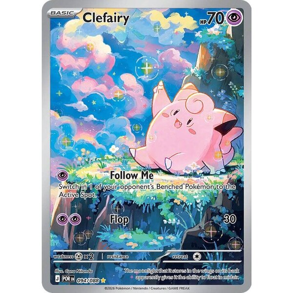 Pokemon Clefairy (094) Near Mint Holofoil