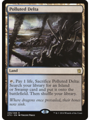 Magic: The Gathering Polluted Delta (239) Lightly Played