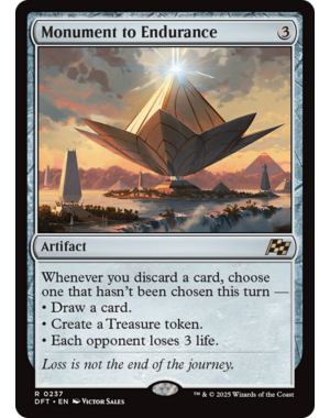Magic: The Gathering Monument to Endurance (237) Near Mint