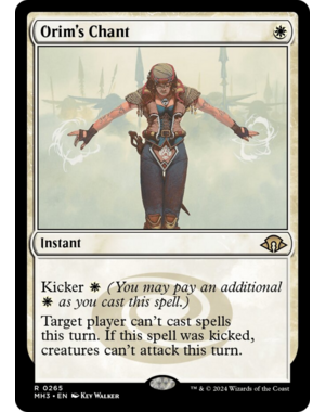Magic: The Gathering Orim's Chant (265) Lightly Played