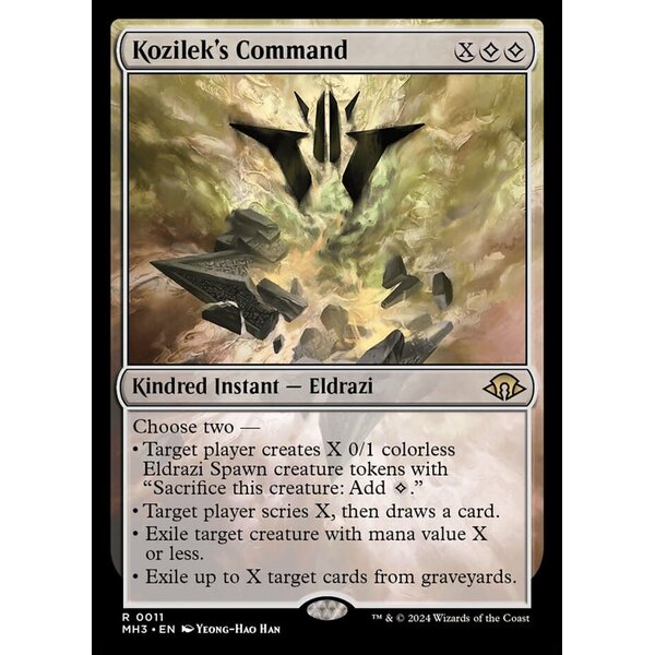 Magic: The Gathering Kozilek's Command (011) Lightly Played