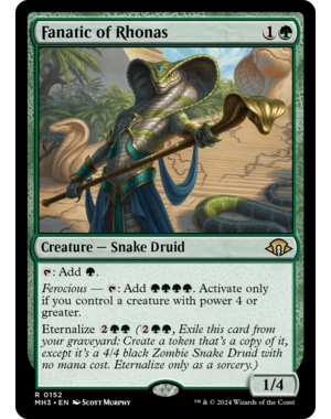 Magic: The Gathering Fanatic of Rhonas (152) Near Mint