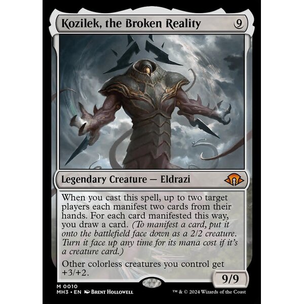 Magic: The Gathering Kozilek, the Broken Reality (010) Lightly Played