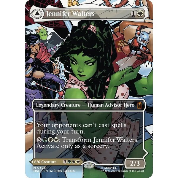 Magic: The Gathering Jennifer Walters (Borderless) (0328) Near Mint
