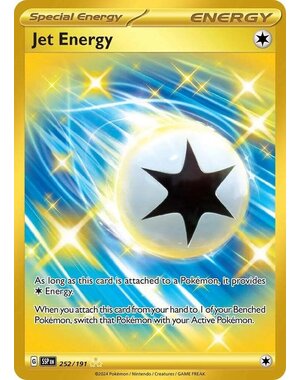 Pokemon Jet Energy (252) Lightly Played Holofoil