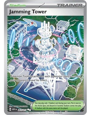 Pokemon Jamming Tower (261) Lightly Played Holofoil